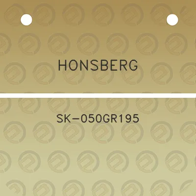 honsberg-sk-050gr195