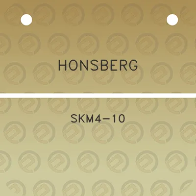 honsberg-skm4-10