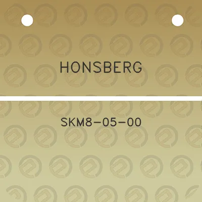 honsberg-skm8-05-00