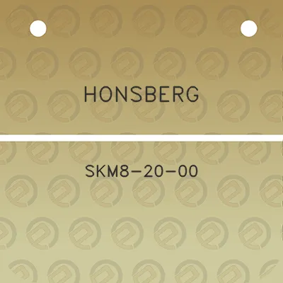 honsberg-skm8-20-00