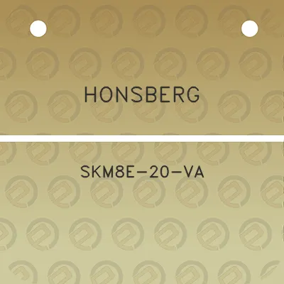 honsberg-skm8e-20-va