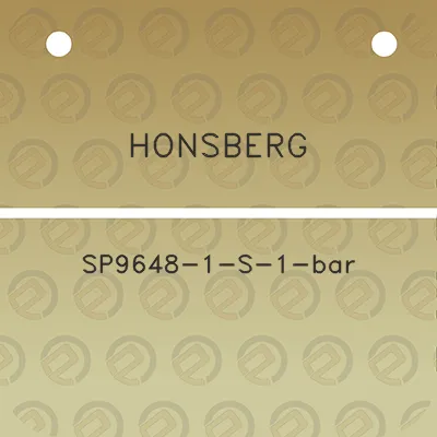 honsberg-sp9648-1-s-1-bar