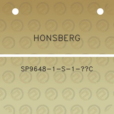 honsberg-sp9648-1-s-1-c