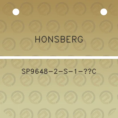 honsberg-sp9648-2-s-1-c