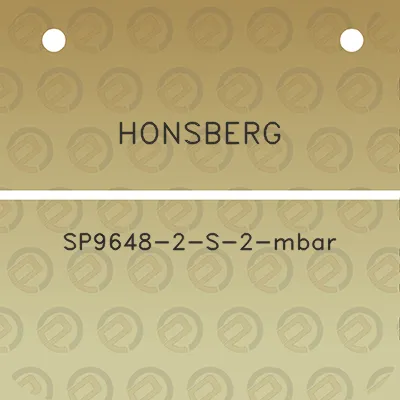 honsberg-sp9648-2-s-2-mbar