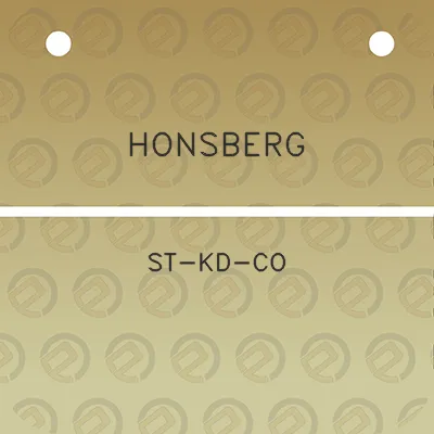 honsberg-st-kd-co