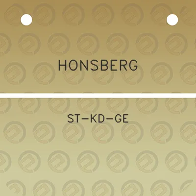 honsberg-st-kd-ge