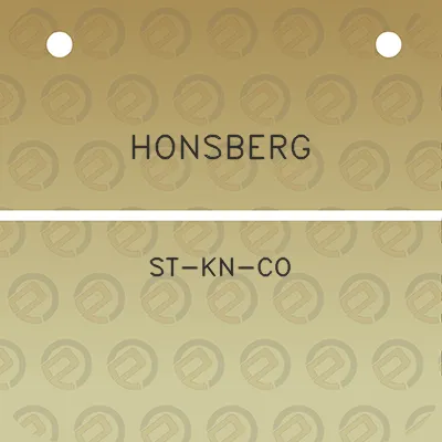 honsberg-st-kn-co