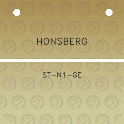 honsberg-st-n1-ge