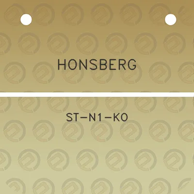 honsberg-st-n1-ko