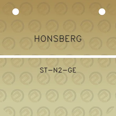 honsberg-st-n2-ge