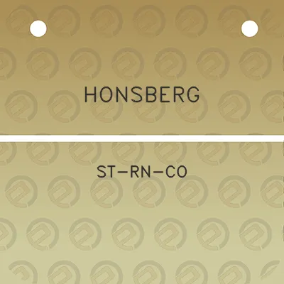 honsberg-st-rn-co