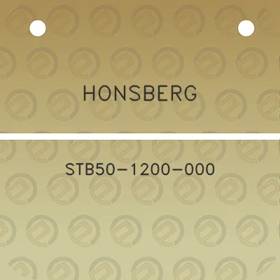 honsberg-stb50-1200-000