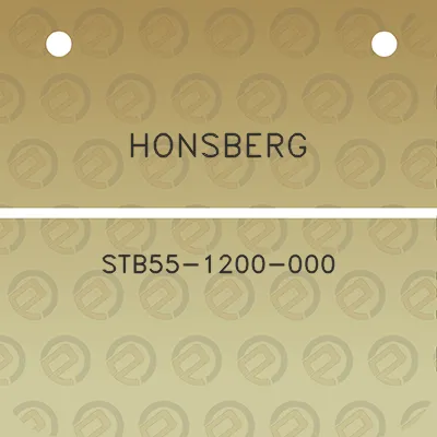 honsberg-stb55-1200-000