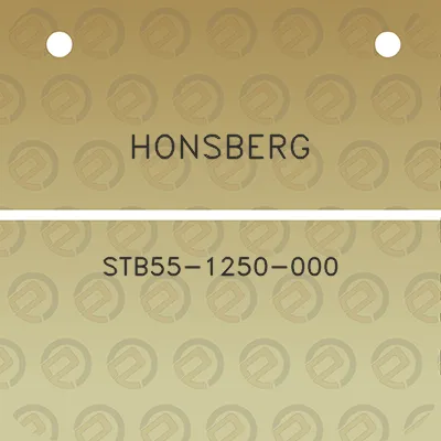 honsberg-stb55-1250-000