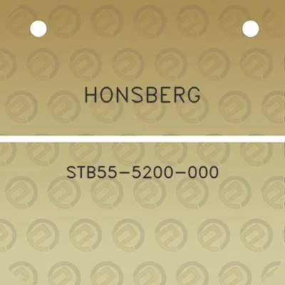 honsberg-stb55-5200-000