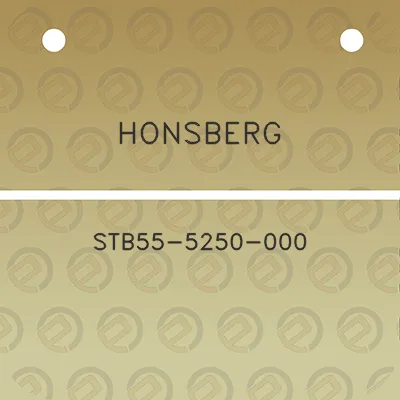 honsberg-stb55-5250-000