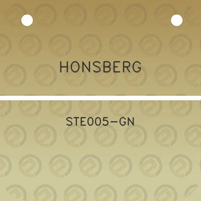 honsberg-ste005-gn