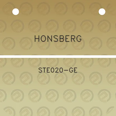 honsberg-ste020-ge