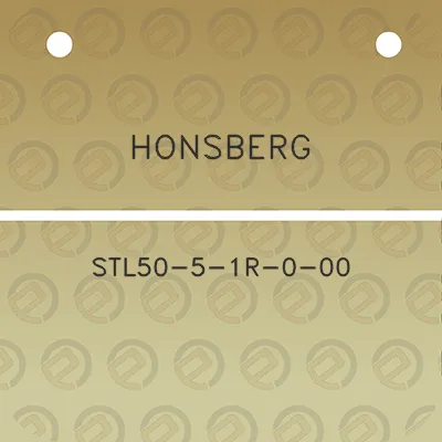 honsberg-stl50-5-1r-0-00