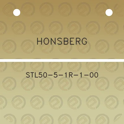 honsberg-stl50-5-1r-1-00