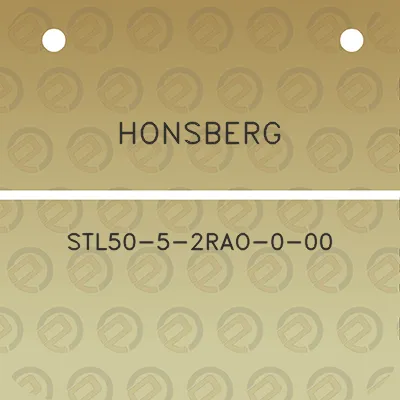 honsberg-stl50-5-2rao-0-00