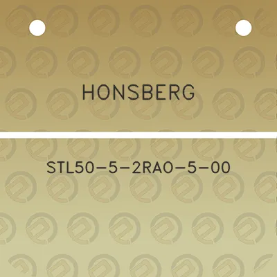 honsberg-stl50-5-2rao-5-00