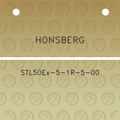 honsberg-stl50ex-5-1r-5-00