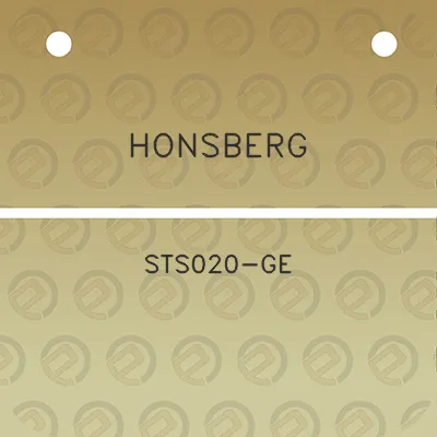 honsberg-sts020-ge