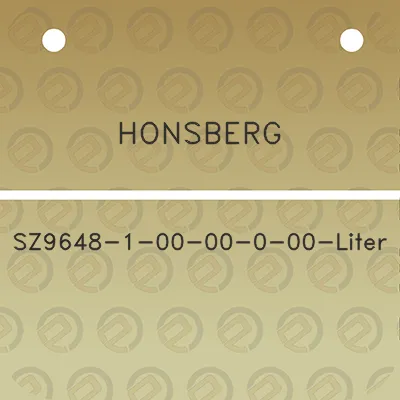 honsberg-sz9648-1-00-00-0-00-liter