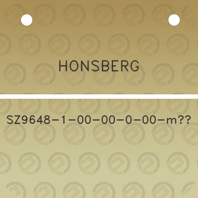 honsberg-sz9648-1-00-00-0-00-m3