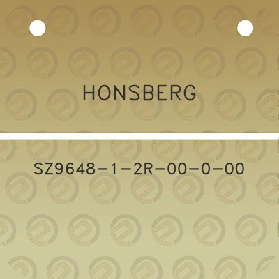 honsberg-sz9648-1-2r-00-0-00