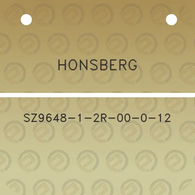 honsberg-sz9648-1-2r-00-0-12