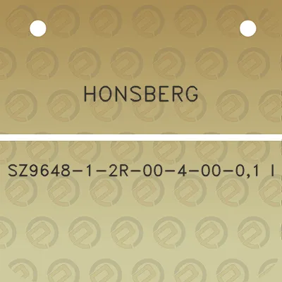 honsberg-sz9648-1-2r-00-4-00-01-l