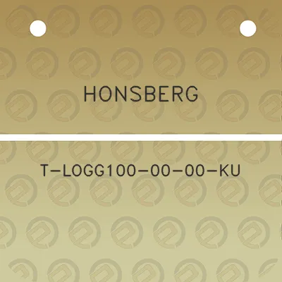 honsberg-t-logg100-00-00-ku