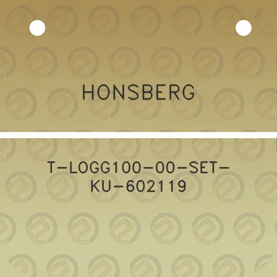 honsberg-t-logg100-00-set-ku-602119