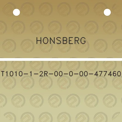 honsberg-t1010-1-2r-00-0-00-477460