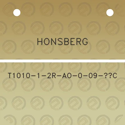 honsberg-t1010-1-2r-ao-0-09-c