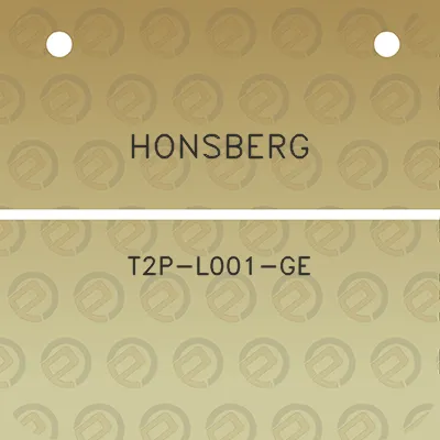 honsberg-t2p-l001-ge