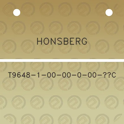 honsberg-t9648-1-00-00-0-00-c