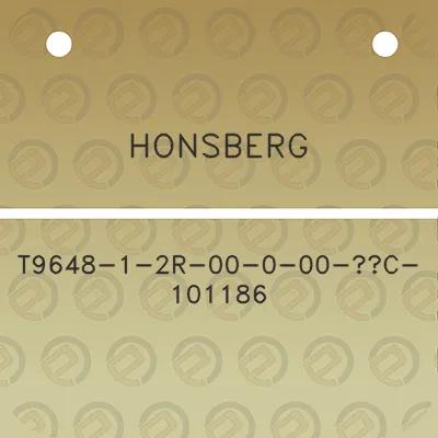 honsberg-t9648-1-2r-00-0-00-c-101186