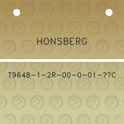 honsberg-t9648-1-2r-00-0-01-c