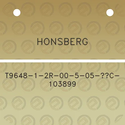 honsberg-t9648-1-2r-00-5-05-c-103899