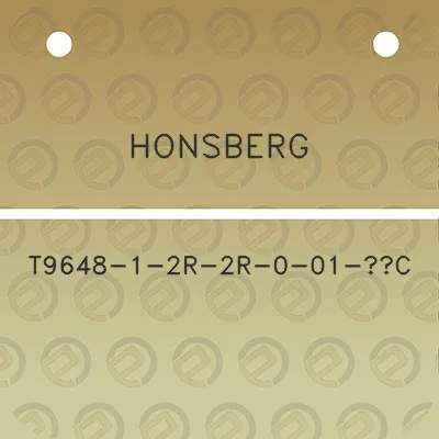 honsberg-t9648-1-2r-2r-0-01-c