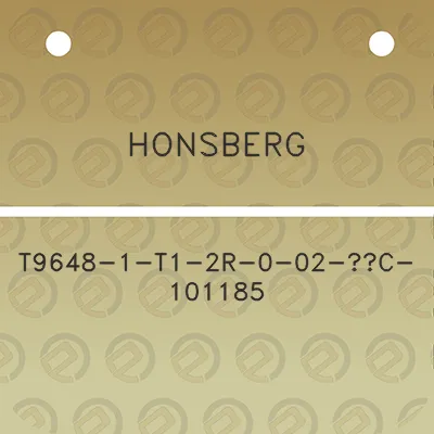 honsberg-t9648-1-t1-2r-0-02-c-101185