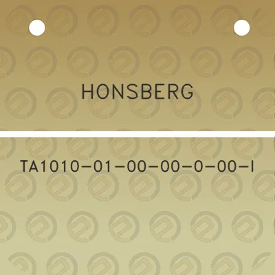 honsberg-ta1010-01-00-00-0-00-l