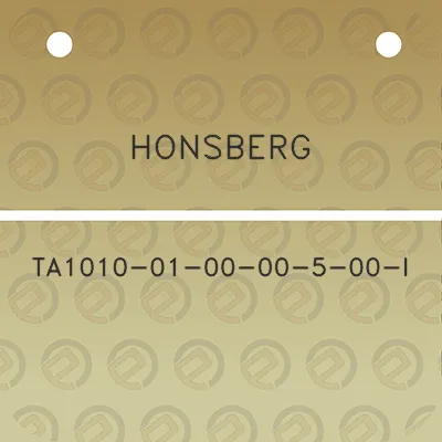 honsberg-ta1010-01-00-00-5-00-l