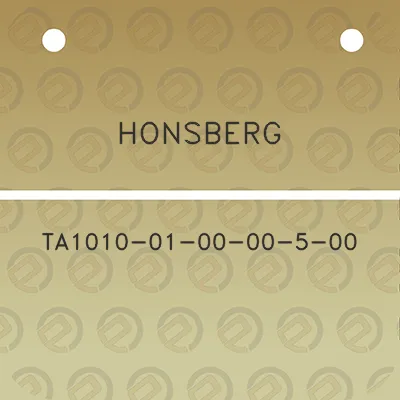 honsberg-ta1010-01-00-00-5-00