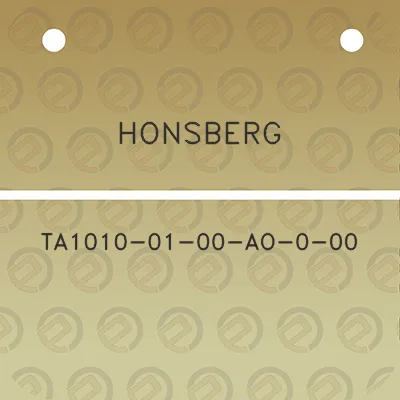 honsberg-ta1010-01-00-ao-0-00