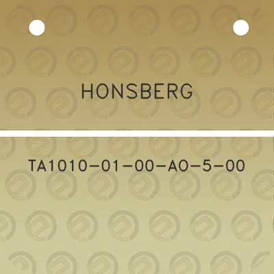 honsberg-ta1010-01-00-ao-5-00